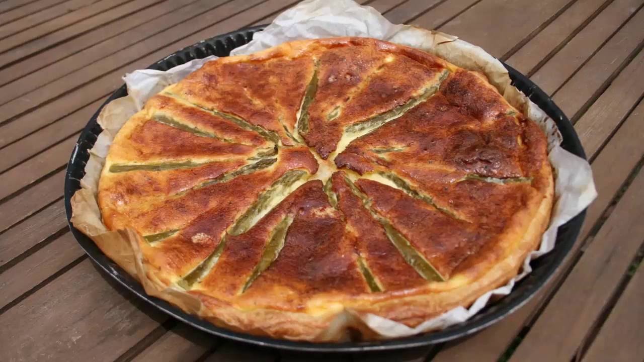 Tarte aux asperges : fin et délicieux...