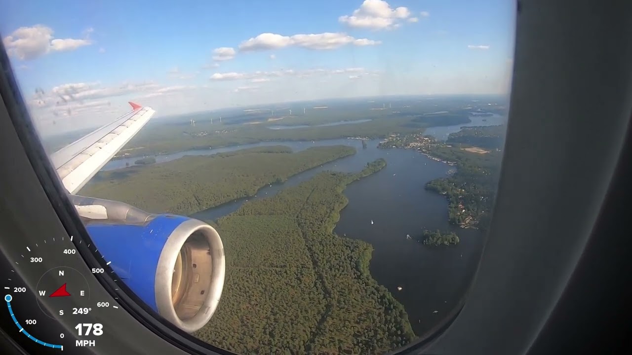 Landing A321 SXF / BER - Berlin Airport &bull; Onur Air