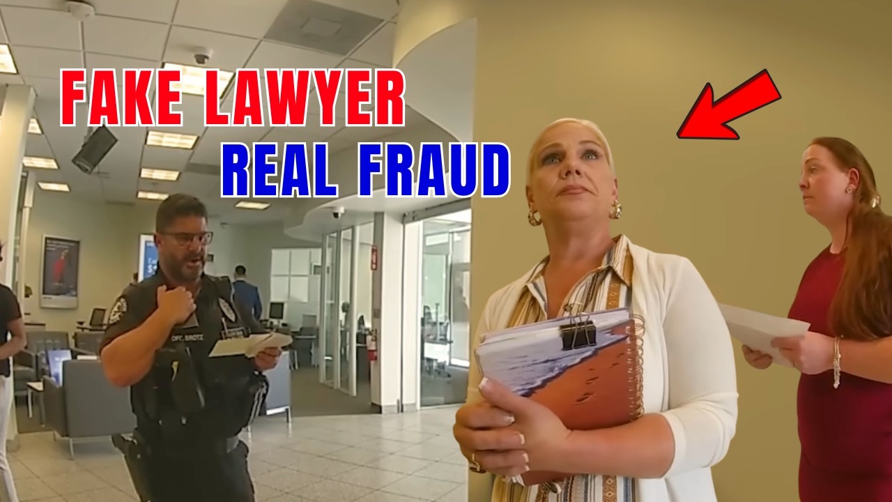 Fake Lawyer, Real Fraud: Bank Identity Theft Arrest Caught on Bodycam | Legal Analysis