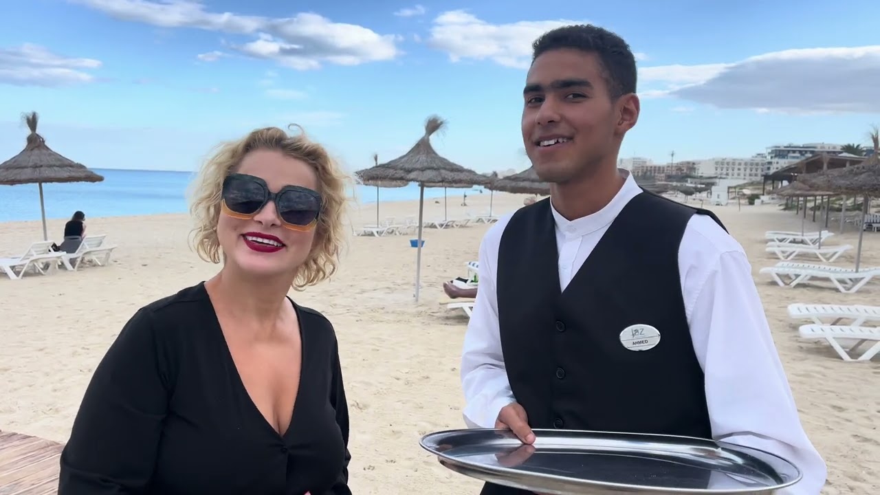 Jaz Tour Khalef otoczenie i plaża w Tunezji