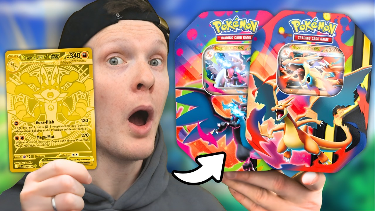 TOP HIT aus den neuen Pokémon Mega-Glurak ex Tin Boxen 😍