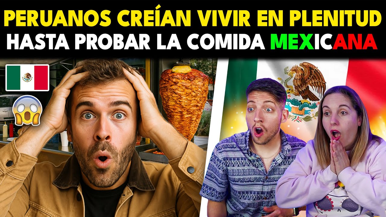 PERUANOS CREIAN QUE TENIAN LA MEJOR GASTRONOMIA HASTA QUE PROBARON LA COMIDA CALLEJERA EN MEXICO 🇲🇽