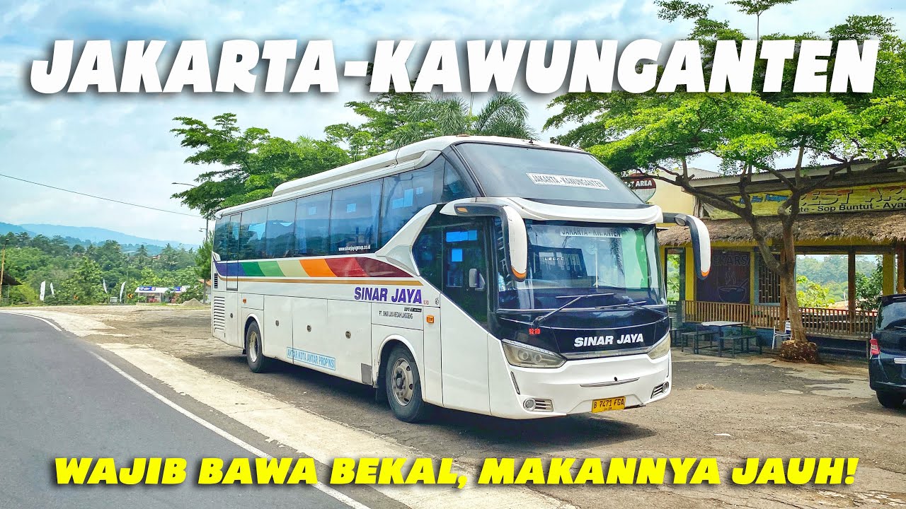 Bus ke Pelosok Cilacap! Trip Pagi Hari Naik Bus SINAR JAYA via Jalur Selatan Jawa Barat PART 1