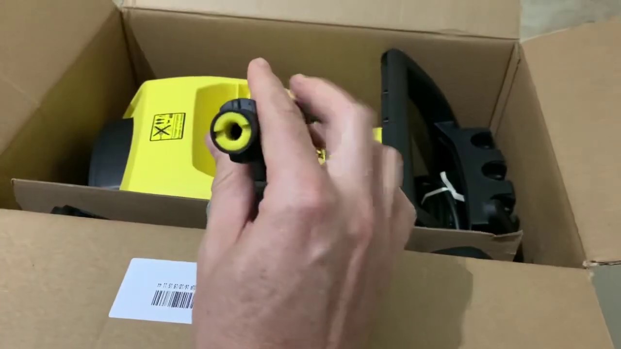 Unboxing lavadora alta pressão Karcher K3.30