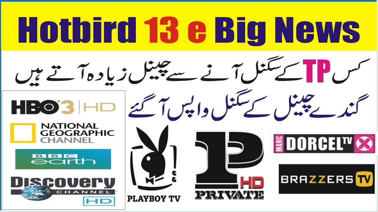 Hotbird 13e Signal is Back Big News Update By Zee Enter
