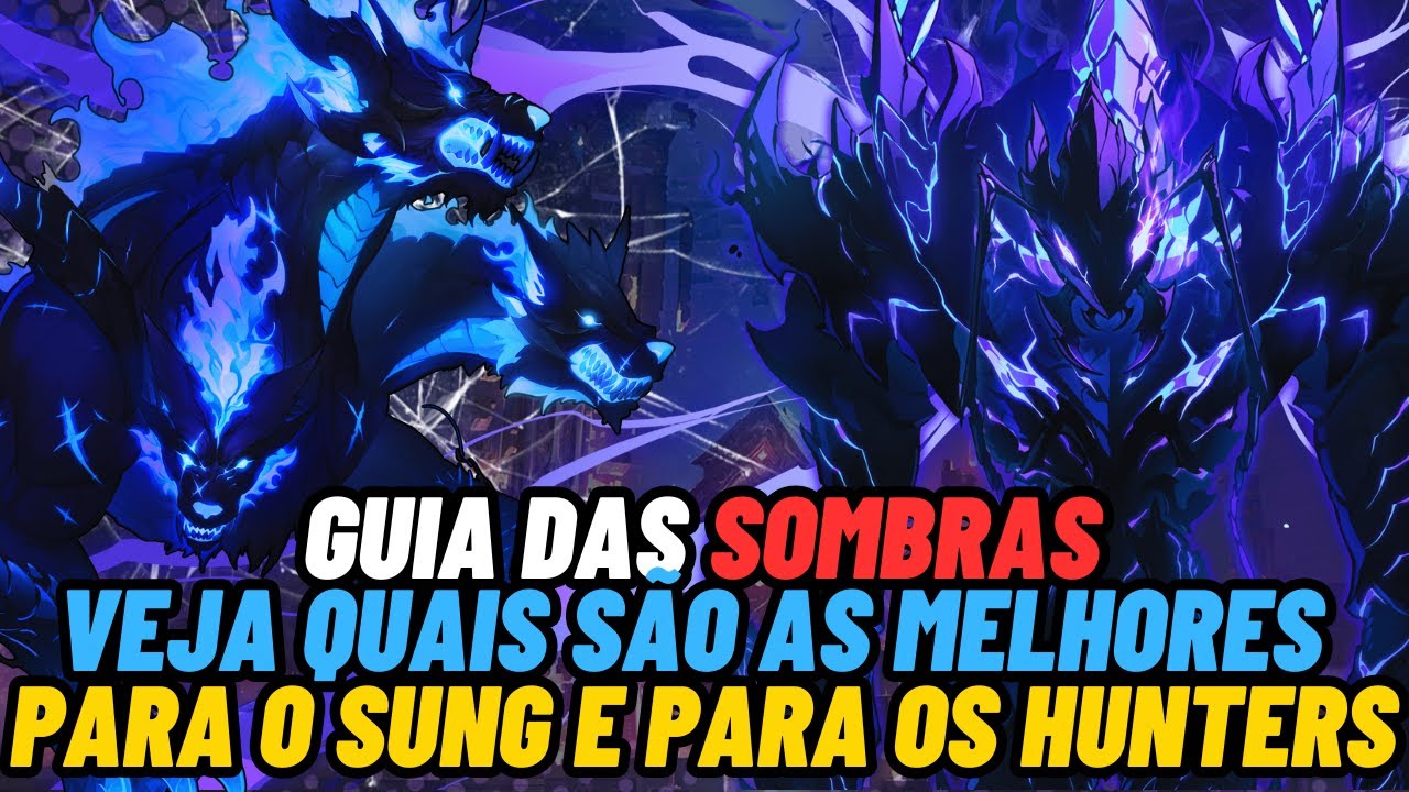 🔥SOLO LEVELING: ARISE!  GUIA DAS MELHORES SOMBRAS DO GAME VEJA AGORA QUAIS EU USO E RECOMENDO🔥