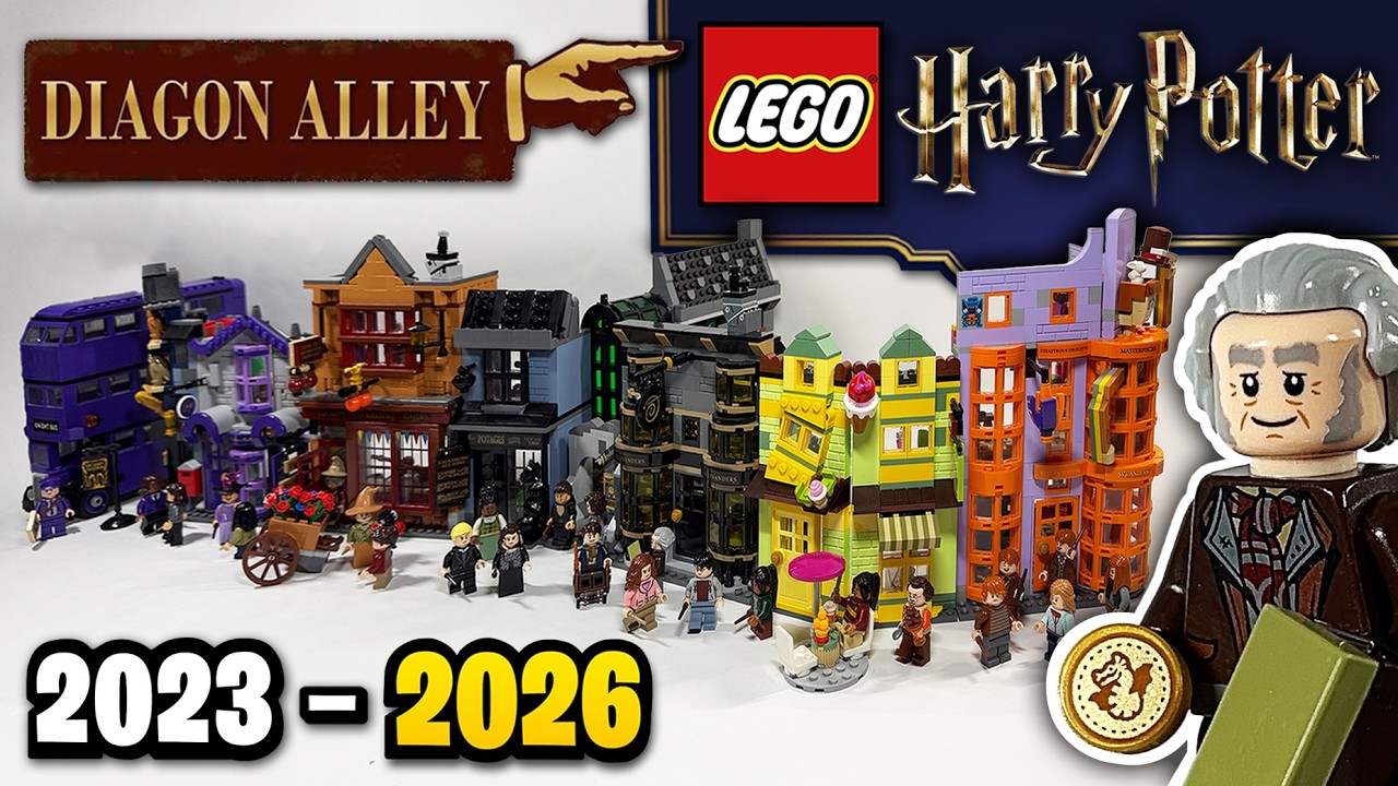 Соберите ВСЕ наборы LEGO Harry Potter &laquo;Диагон-лей&raquo; (2023-2026)