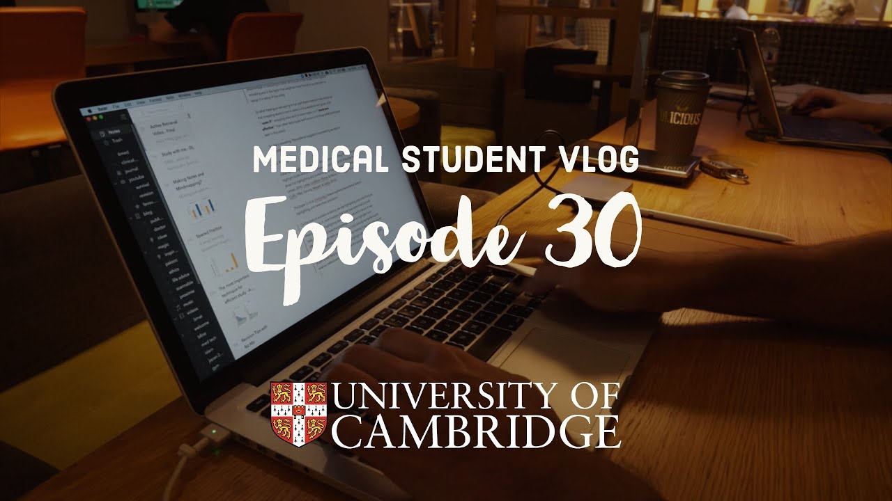 Study with me + My revision method - Cambridge University medical student VLOG #30