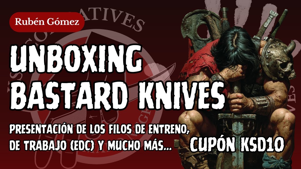 UNBOXING BASTARD KNIVES - KSD COMBATIVES