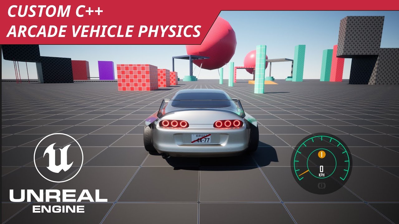 R-Tune Vehicle Physics C++ Unreal Engine 5 [UE5 FAB]
