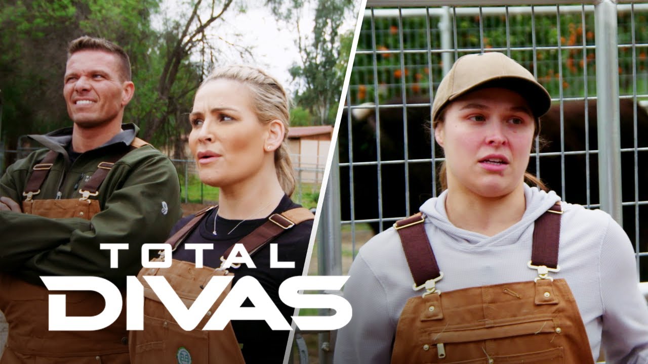 Ronda Rousey Invites Nattie and TJ to Her Farm | Total Divas | E!