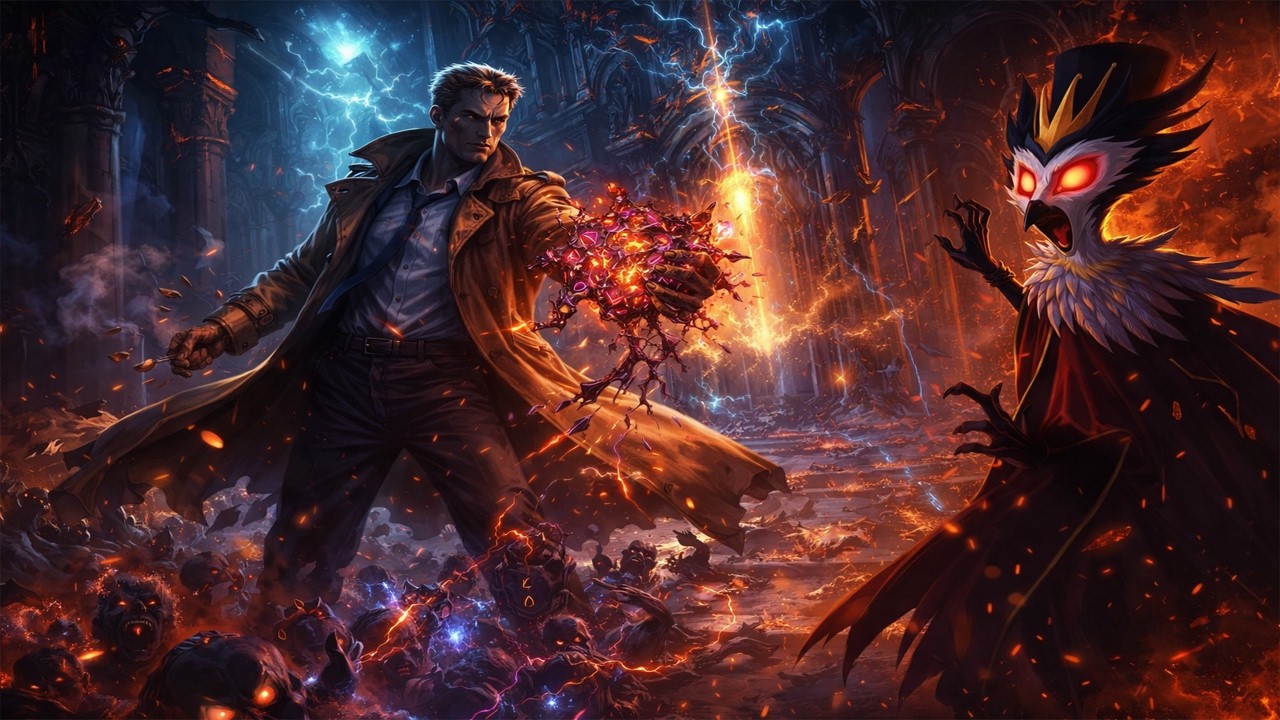 Co by było, gdyby John Constantine wszedł do Helluva Boss podczas kryzysu Soul Freight?