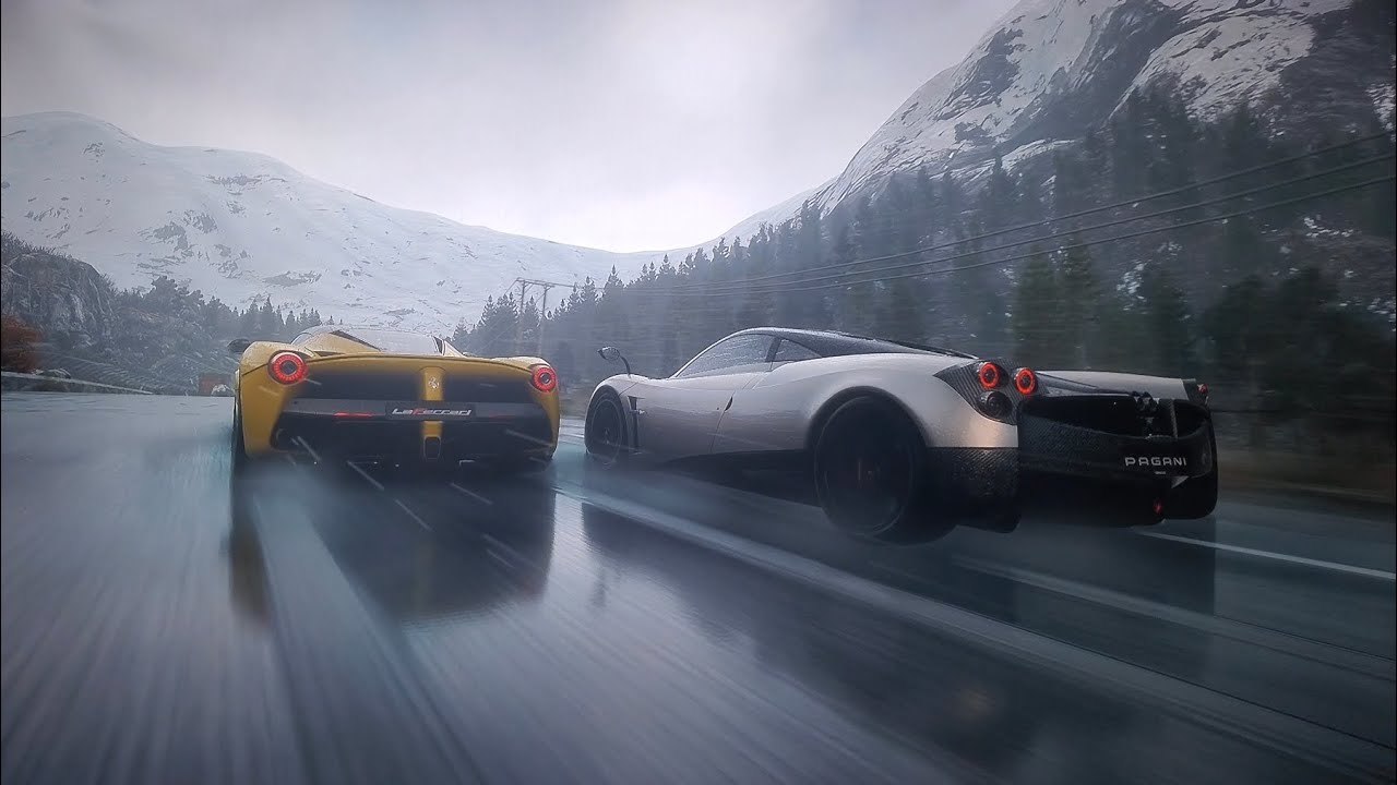 The Feeling of a One-On-One Battle Through the Snow in Driveclub