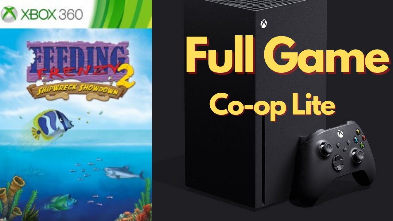 Feeding Frenzy 2 | Shipwreck Showdown | Co-op Lite | Longplay | Gameplay