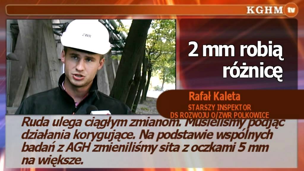 Nowy przesiewacz w ZWR Polkowice