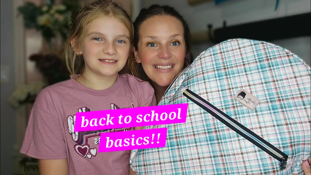 BACK TO SCHOOL basics! Let's make a backpack! Full Sewing Tutorial for a modified Archie backpack 🎒