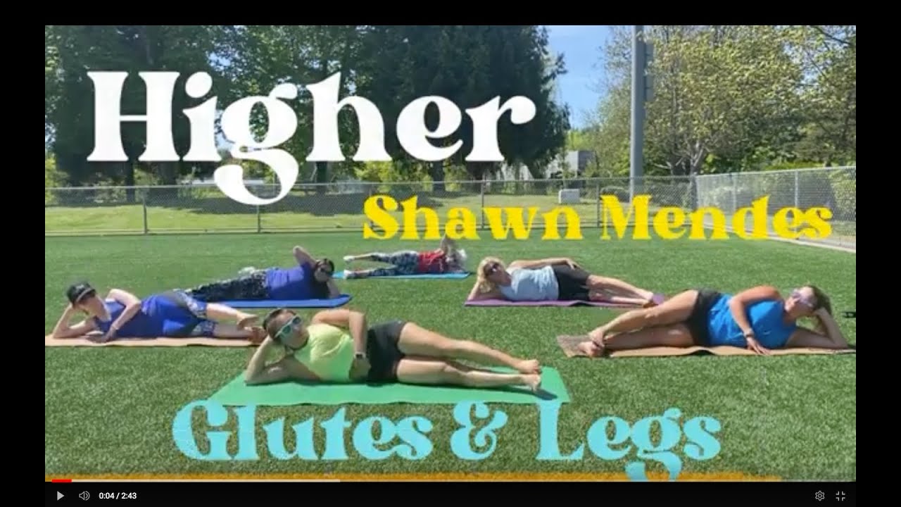 Higher | Shawn Mendes | Leg Toning | Kimberly Zehnder | Inzpire