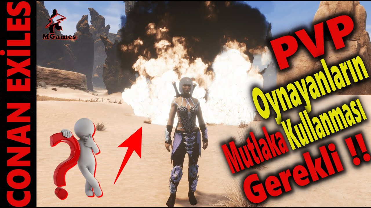 🔴Conan Exiles - PVP Oynayanların Bilmesi Gereken Taktik !! /2022