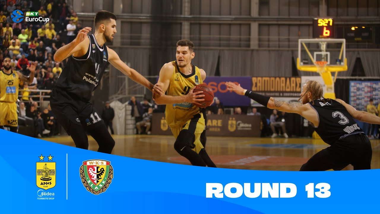 Aris Midea Thessaloniki-Slask Wroclaw | Round 13 Highlights | 2023-24 BKT EuroCup