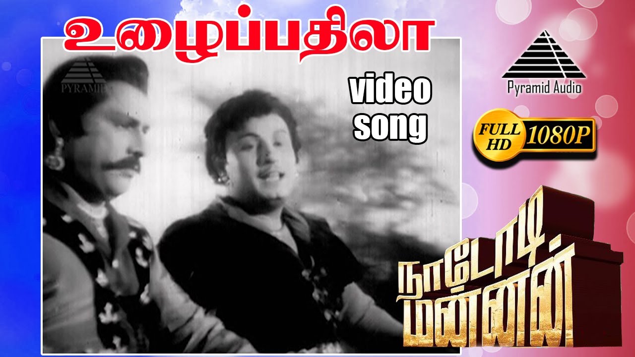 உழைப்பதிலா உழைப்பை HD Video Song | M.G. ராமசந்திரன் |  M.N. நம்பியார்  |சுப்பையா நாயுடு