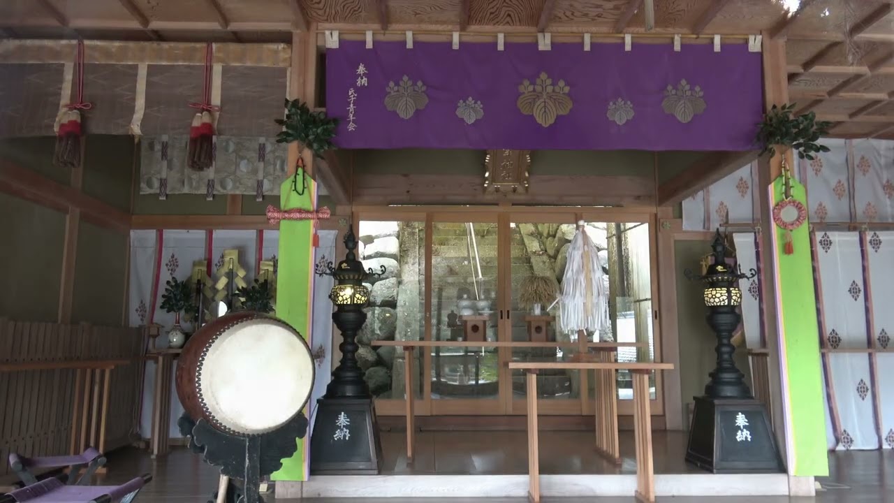 葦神社・七良兵衛石碑公園　三重県伊賀市上阿波