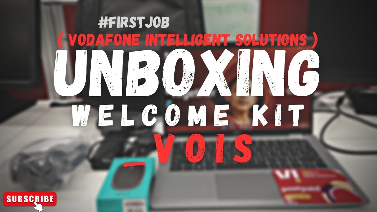 Vodafone Intelligent (_VOIS) Welcome Kit Unboxing 🤩 | | Goodies For Fresher 2023 😍