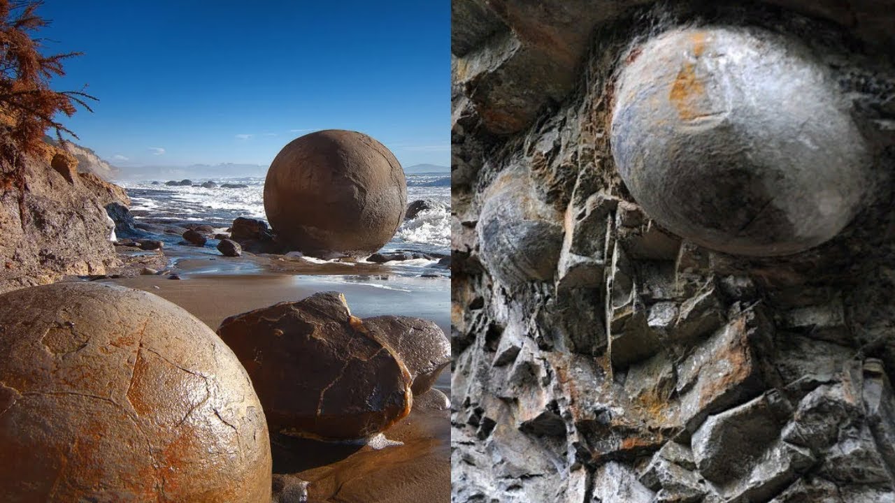 Ученые в шоке!!! Таинственные каменные шары появляются из гор по всему миру.