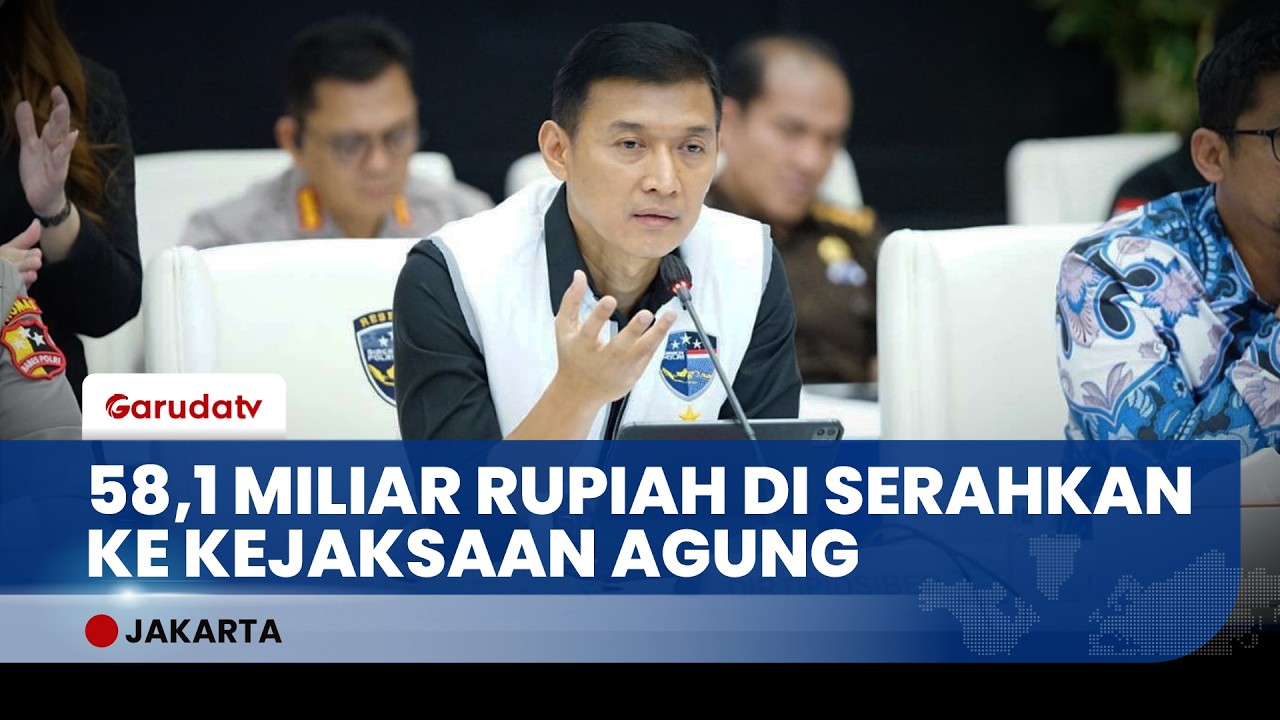 Pemutusan Dana 255 M, Bareskrim Serahkan Aset Judol ke Negara