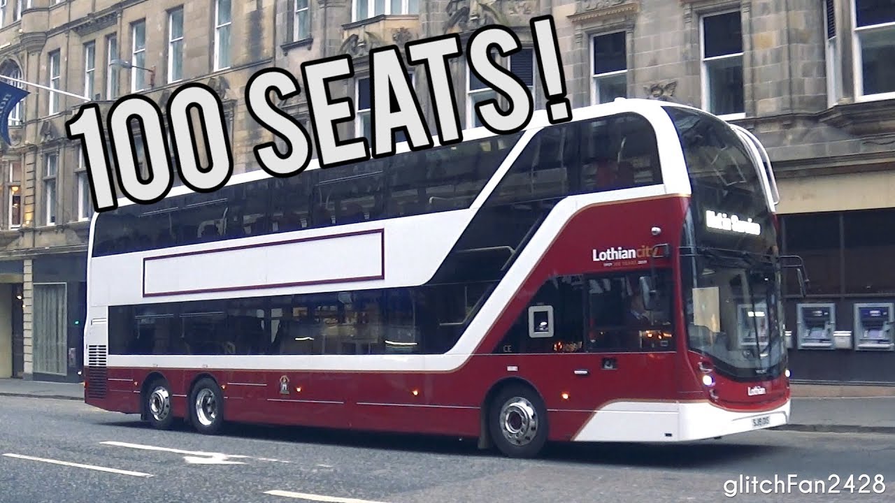 13.4m 100 Seater Buses Enter Service on Lothian Buses 100th Anniversary! Edinburgh, Scotland 2019