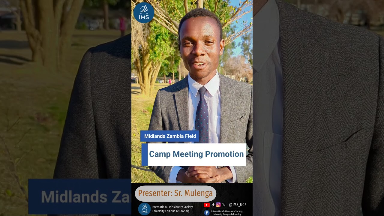 Midlands Zambia Field 2025 Camp Meeting Promotion