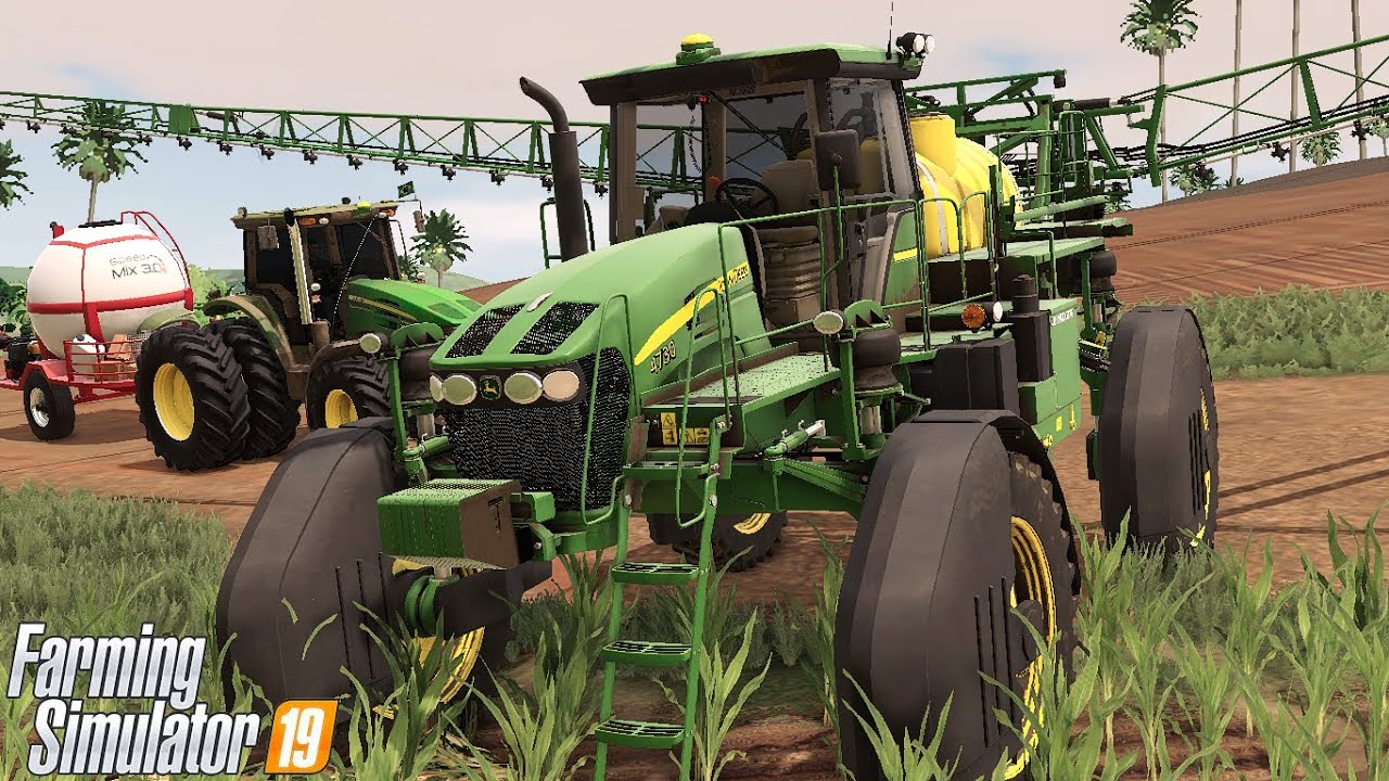 NOVO PULVERIZADOR JOHN DEERE 4730 || MAPA SUL DO BRASIL || FARMING SIMULATOR 19 || #105 G29