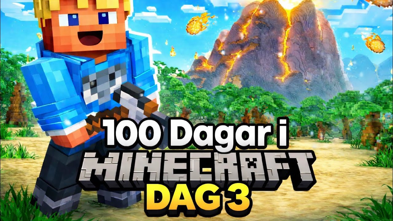 100 dagar i Minecraft! Dag 3