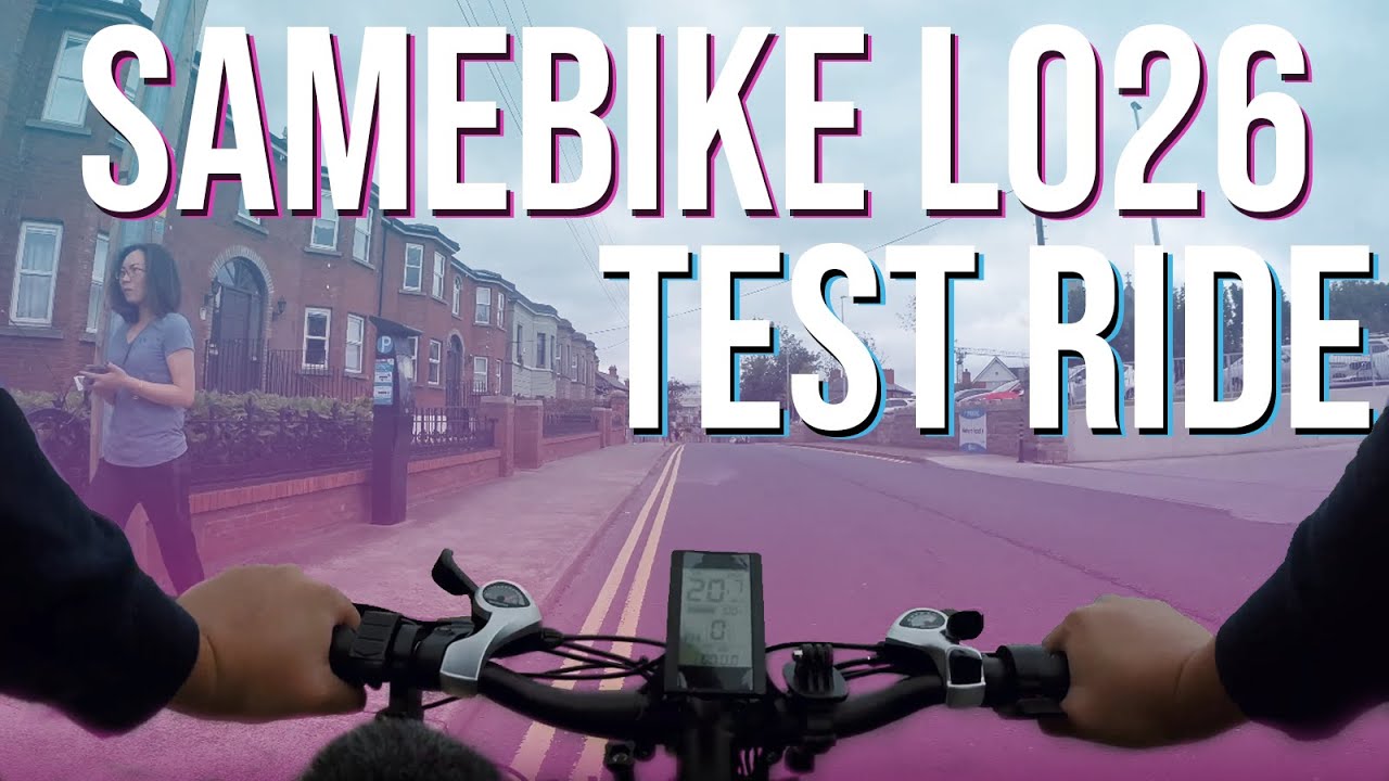 Samebike LO26 500w - Test Ride