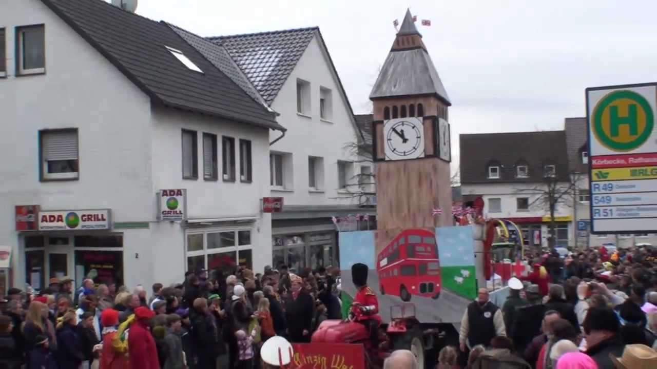 Karnevalsumzug in Körbecke