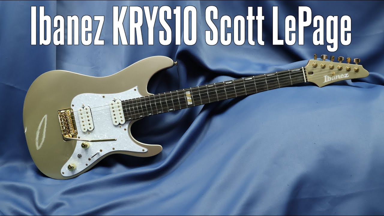 Ibanez KRYS10 Scott LePage - AZetka to jest jednak super wiosło - FILMIKI O GITARACH