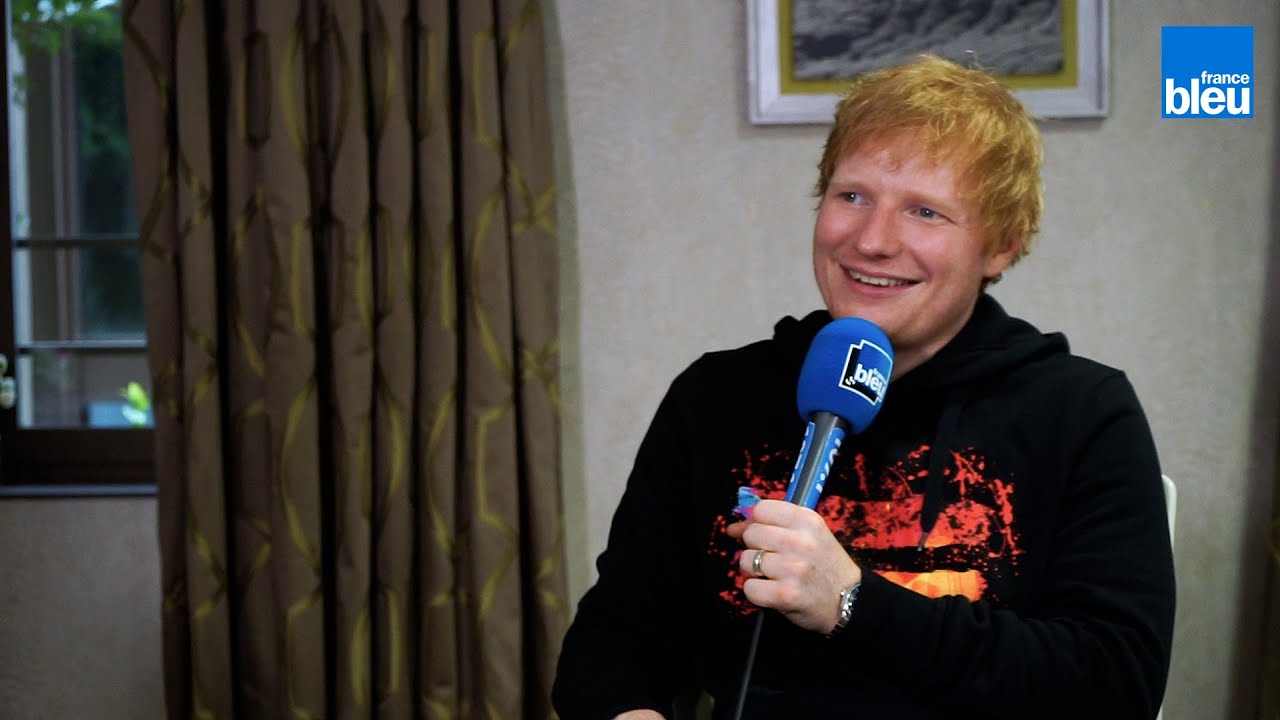 Ed Sheeran et l’amitié franco-anglaise !