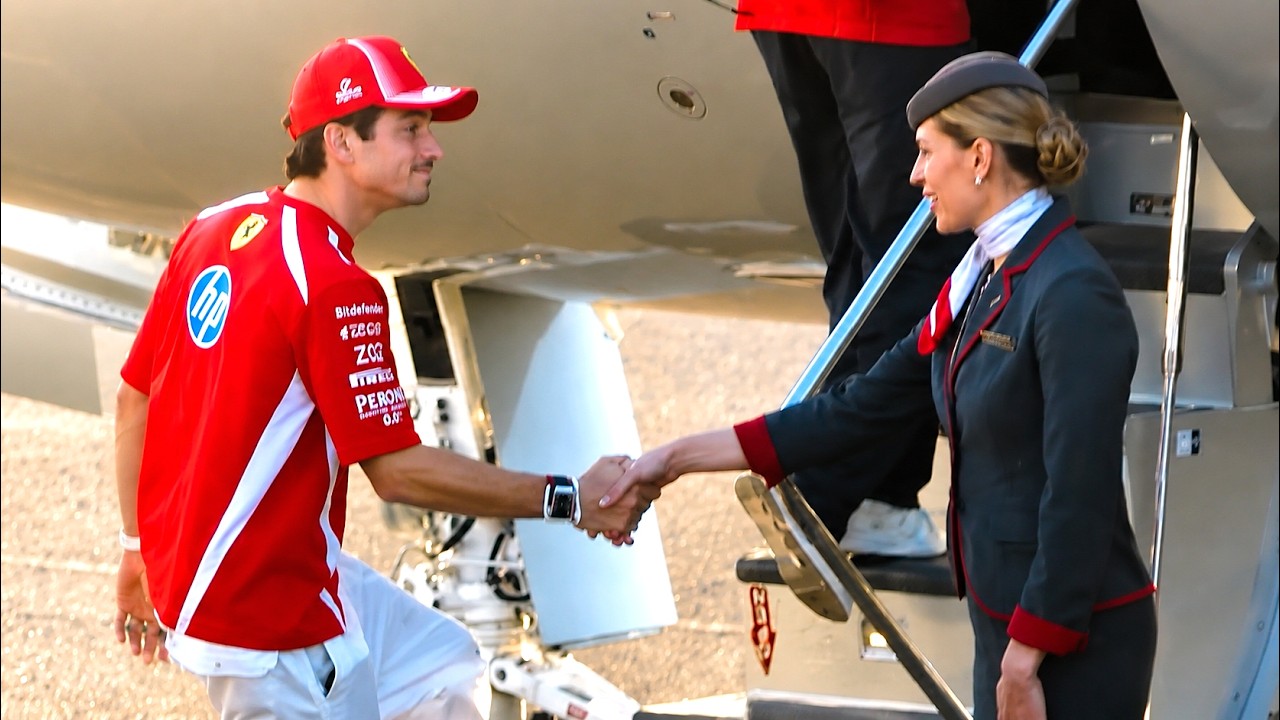 F1 Drivers Departing in Private Jets | Belgian Grand Prix Spa Francorchamps 2026