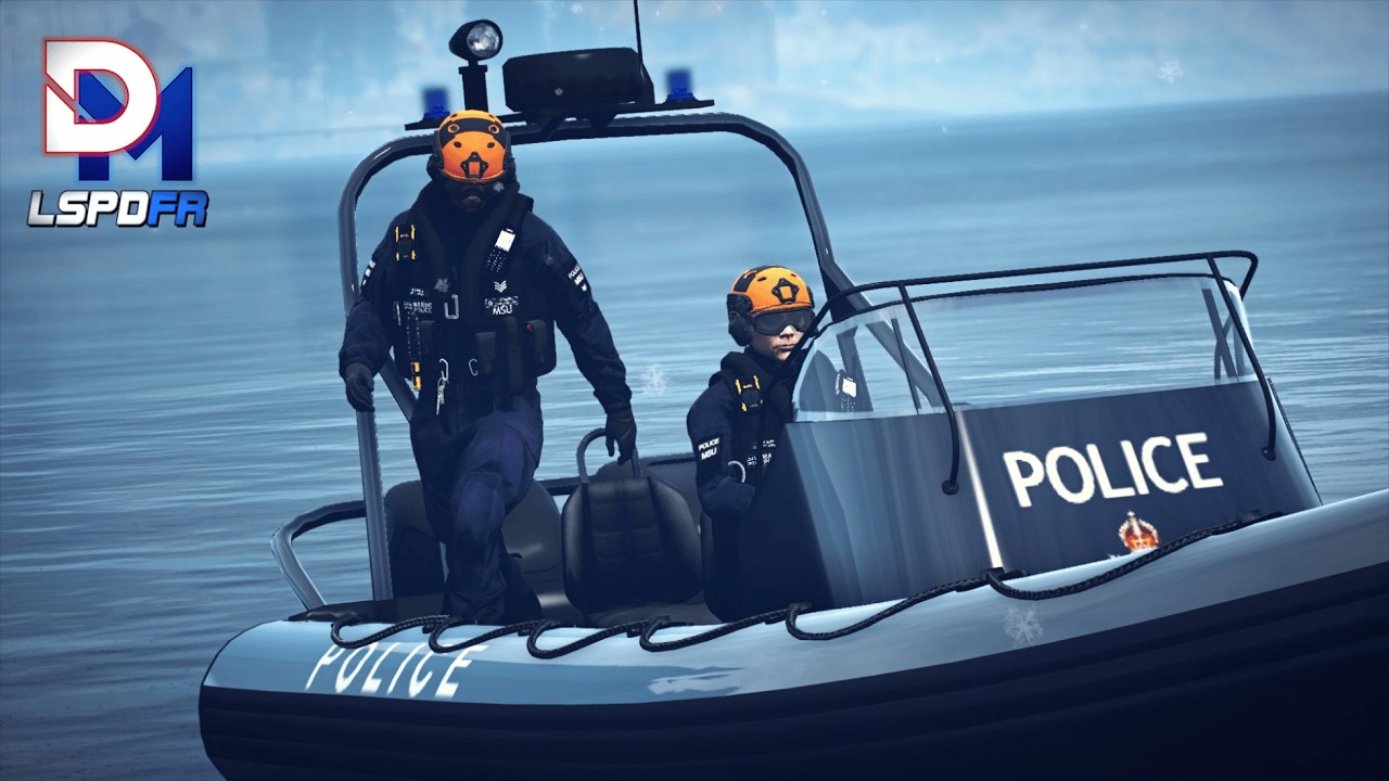 СПАСЕНИЕ НА ВОДЕ! | Мод британской полиции для GTA 5 — UK LSPDFR