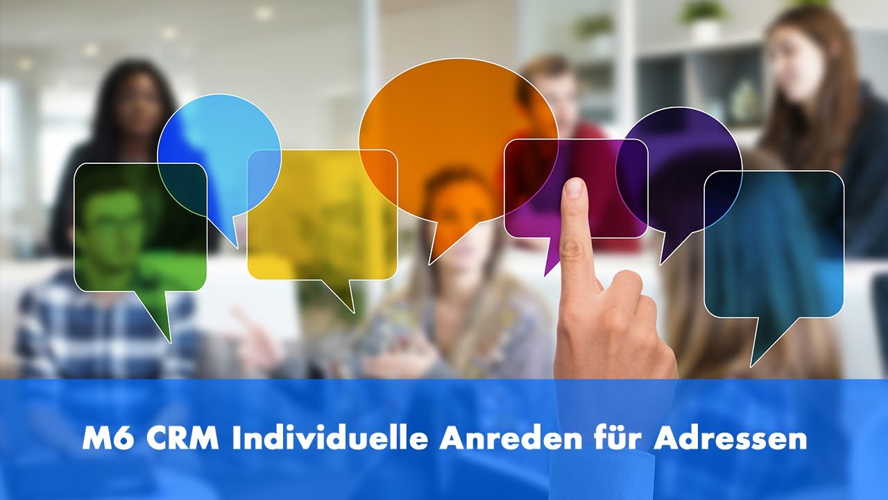 Individuelle Anreden f&uuml;r Adressen