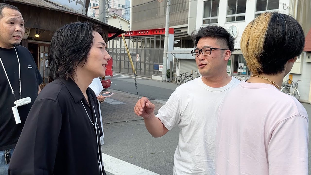 日本のスラム街西成でヤバい奴らに絡まれブチギレて放送事故…