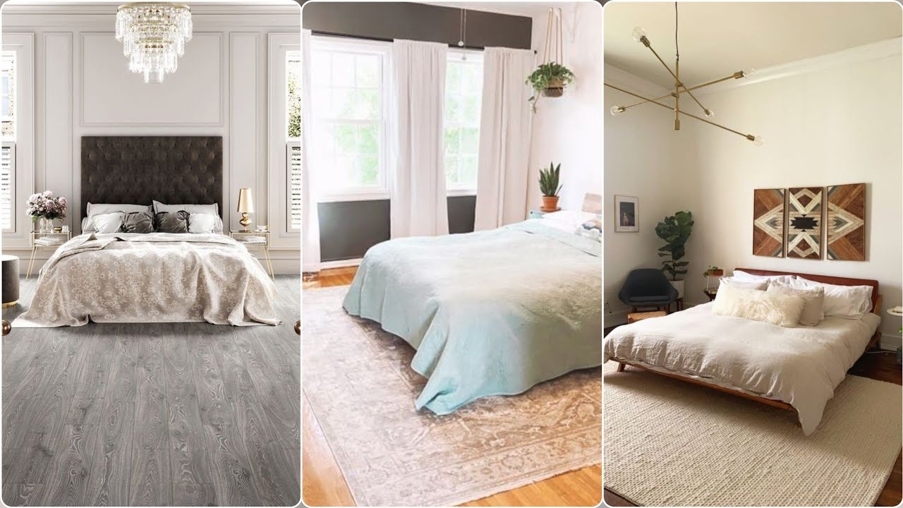 Modern Bedroom Wooden Floor Tiles l Bedroom Décor Ideas l Home Decor