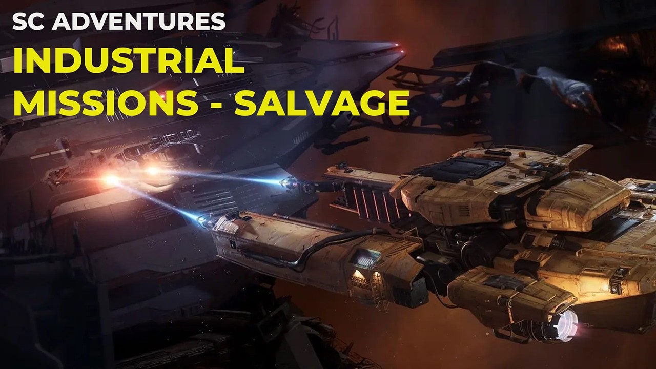 Checking Out The Industrial Salvage Missions | Star Citizen 4.6