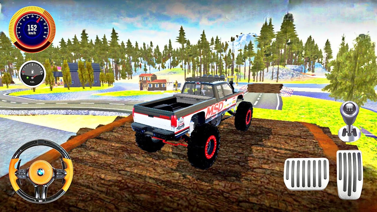 Monster Truck Extreme Offroad Challenge | Rock Crawling, High Speed & Mountain Drive |