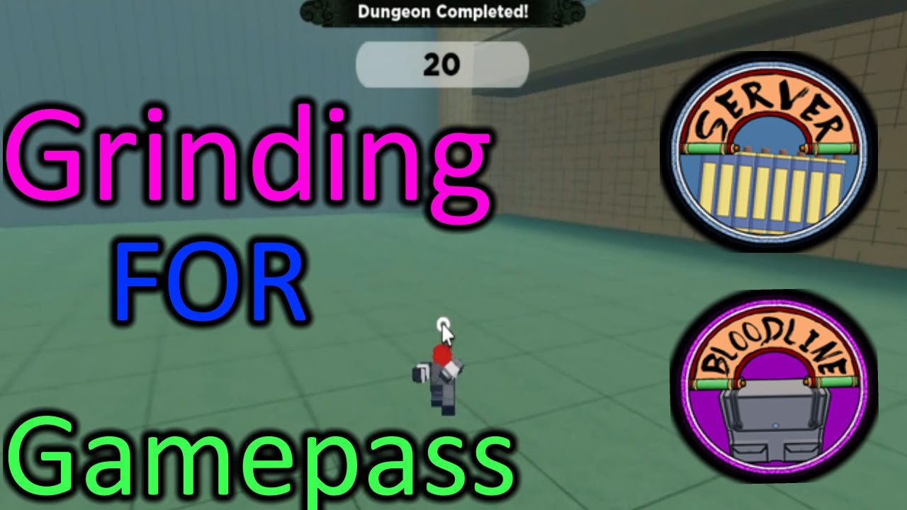 When You Grind Dungeon For A Gamepass In Shindo Life | Roblox