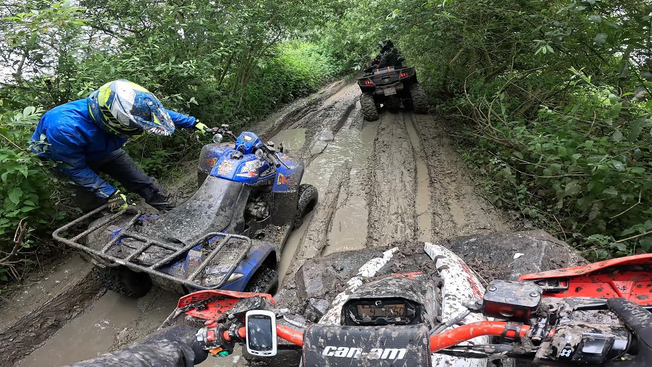 150 km avec son kymco mxu 700 il achète déja un nouveau quad !