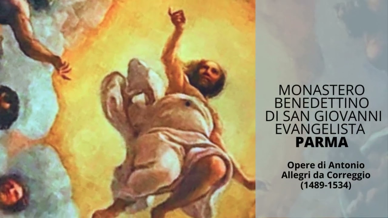 Parma, Monastero di S. Giovanni. Installazione per la mostra dei 500 anni della Cupola del Correggio