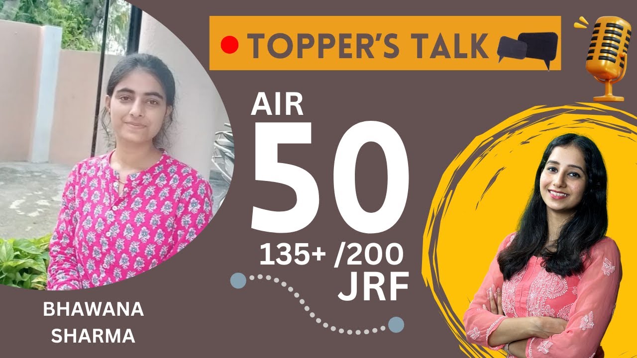 Topper's Talk - Bhawana Sharma II CSIR NET DEC TOPPER I Bansal Biology Interview I AIR 50 -JRF