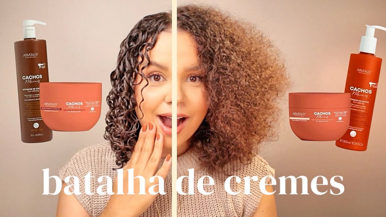 FINALIZAÇÃO METADE DEFINIÇÃO, METADE VOLUME! ✨ Batalha de cremes da Arvensis 🔥
