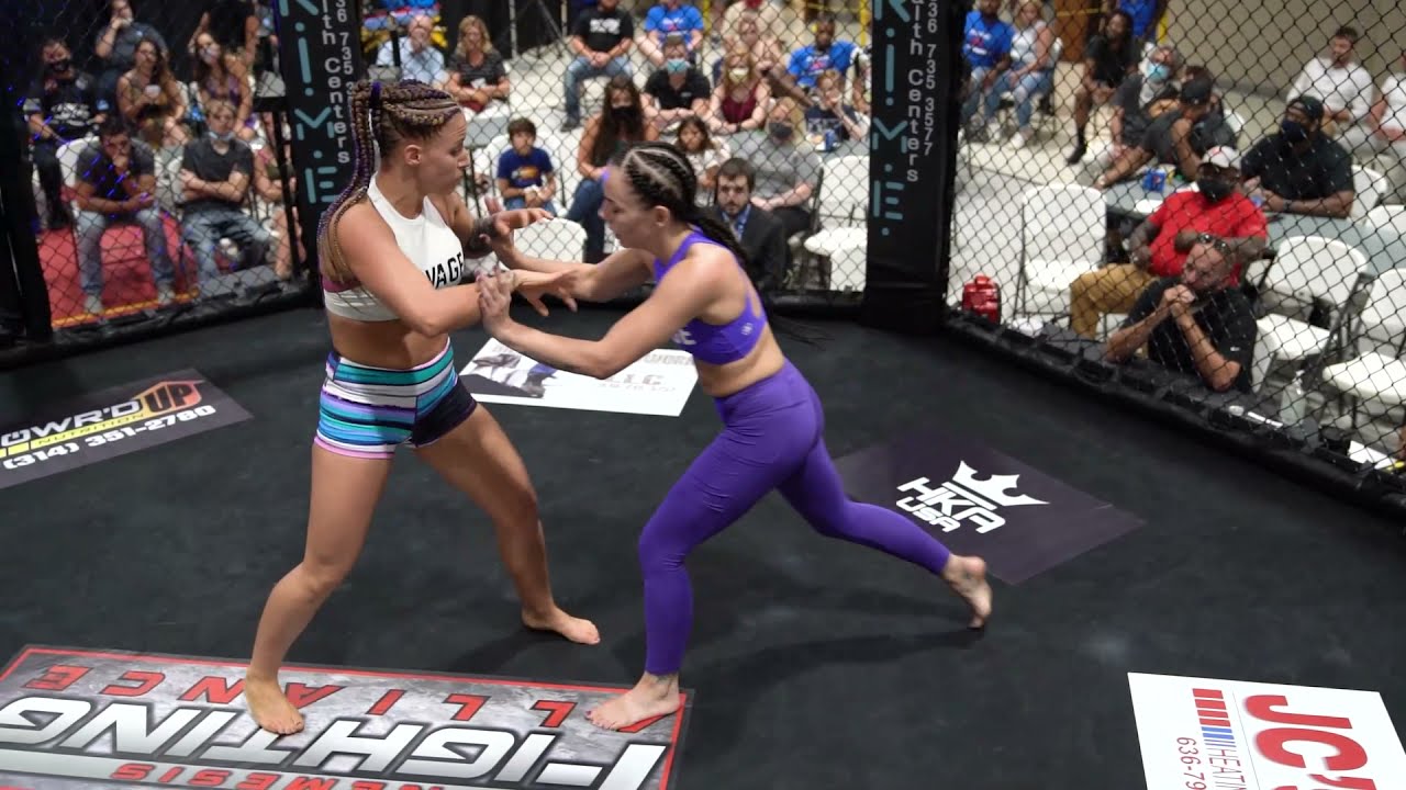 NFA 2 Lillie Helton vs Rachel Lippert grappling match