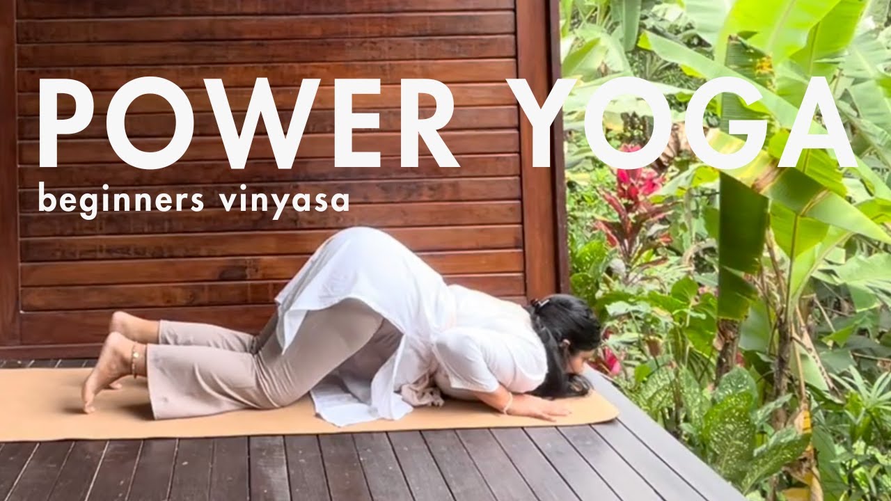 15-Minute Power Yoga Flow for Beginners | Stretch, Tone Muscles and Burn Calories at Home